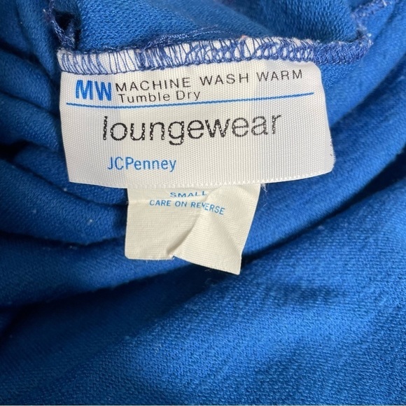 Vintage JCPenney Loungewear Terry Cloth Dress Size Small - Picture 8 of 11